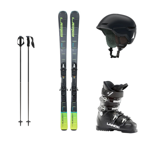Adult Ski Rental Mountain Side Sports