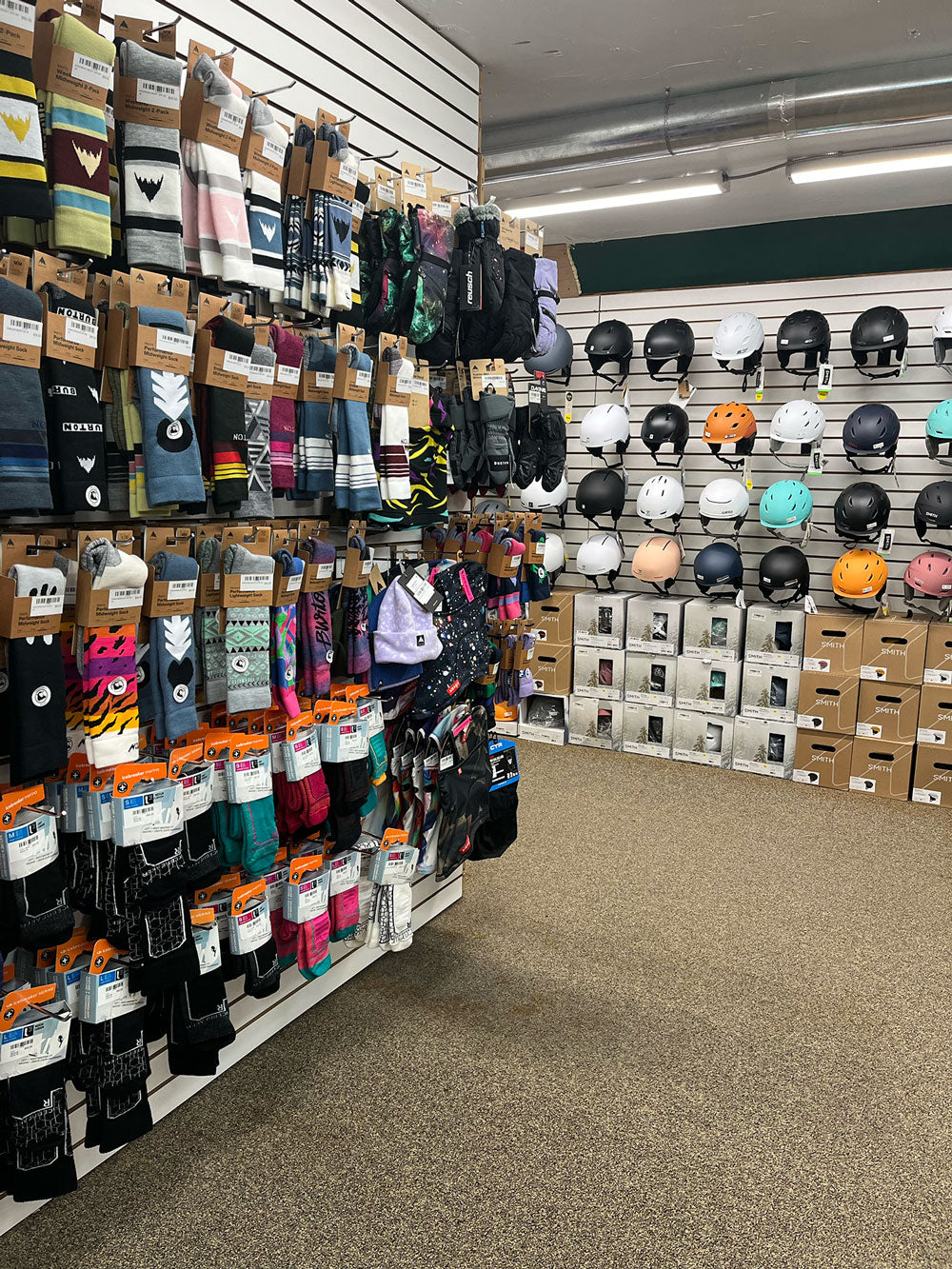 Socks and Helmets